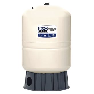 Bianco Pressure Tank 160 Litre Vertical Almond 4 Bar Pre-Charge